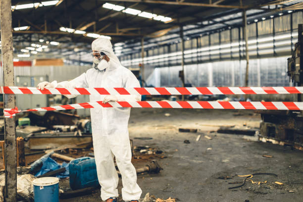 Professional Odor Removal technician working in Centralia, WA
